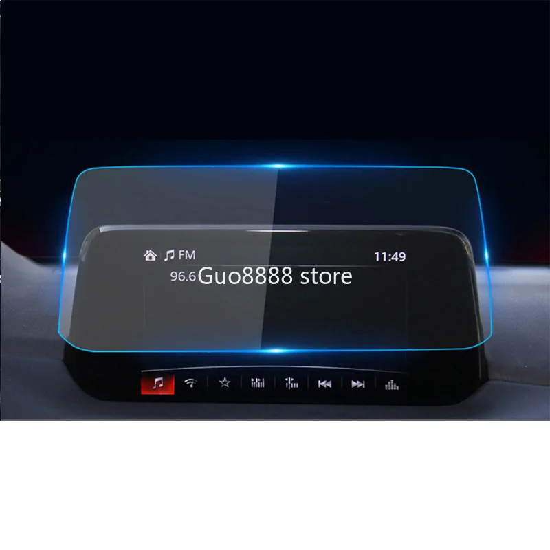 Для Mazda CX-8 CX8 GPS навигация автомобиля стальная пленка центральное управление