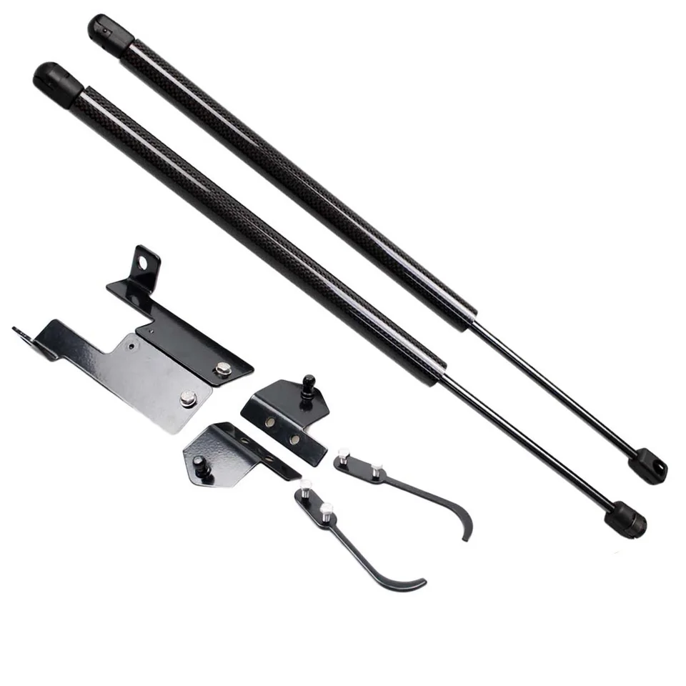 2 Soportes De Elevación Para Capó Delantero De 21.5 Pulgadas, Se Adapta A 2001 2007 Sequoia Suv 2000 2006 Tundra Pickup Barra De Apoyo De Resorte