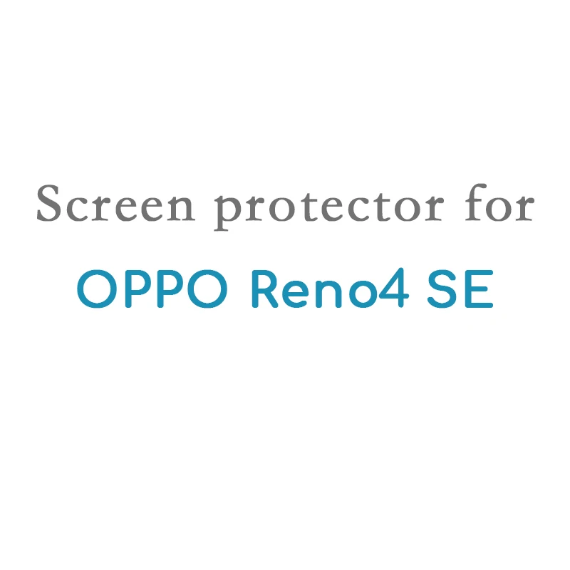 cell phone screen protector 9D Tempered Glass Screen Protector For OPPO Reno4 Reno7 Pro SE Scratch resistant Full Cover Protective film for Reno 4 7 Pro SE phone screen guard Screen Protectors