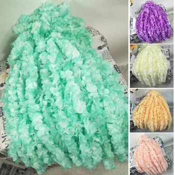 

10pcs Handmade Hydrangea String Simulation Chamomile Flower String Family Wedding Arrangement Decoration @LS