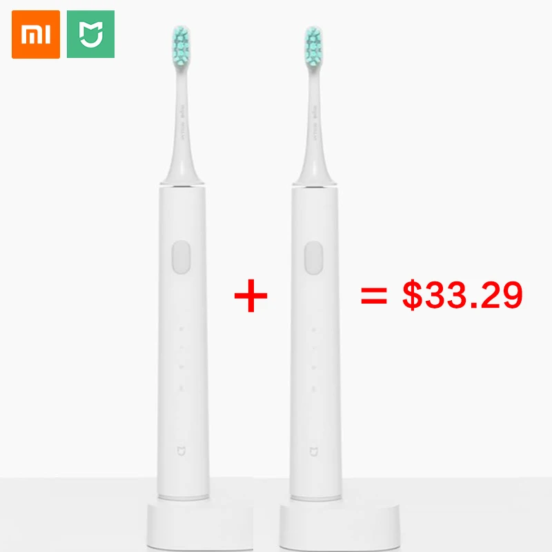 Xiaomi Mijia T500 звуковая электрическая зубная щетка перезаряжаемая ультразвуковая