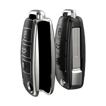 Cover chiate/telecomando per Audi A1 A3 A4 A5 A6 A7 A8 Quattro Q3 Q5 Q7 R8 Allroad C5 C6 Tt S3 S5 S6 S4 Rs5 Rs6 accessori 2003-2015 7 Cover chiate/telecomando per Audi A1 A3 A4 A5 A6 A7 A8 Quattro Q3 Q5 Q7 R8 Allroad C5 C6 Tt S3 S5 S6 S4 Rs5 Rs6 accessori 2003-2015 - Cover custodia chiave auto per Audi A1 A3 A4 A5 A6 A7 A8 Quattro Q3