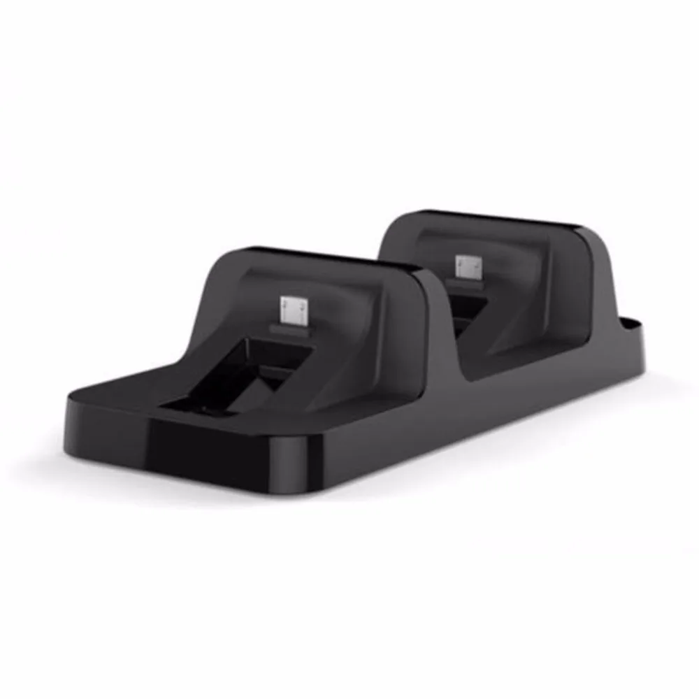 Для PS4 Charging Dock Dual USB Зарядное устройство док-станции Стенд контроллер Зарядное устройство Подставка для PS4 игровой контроллер