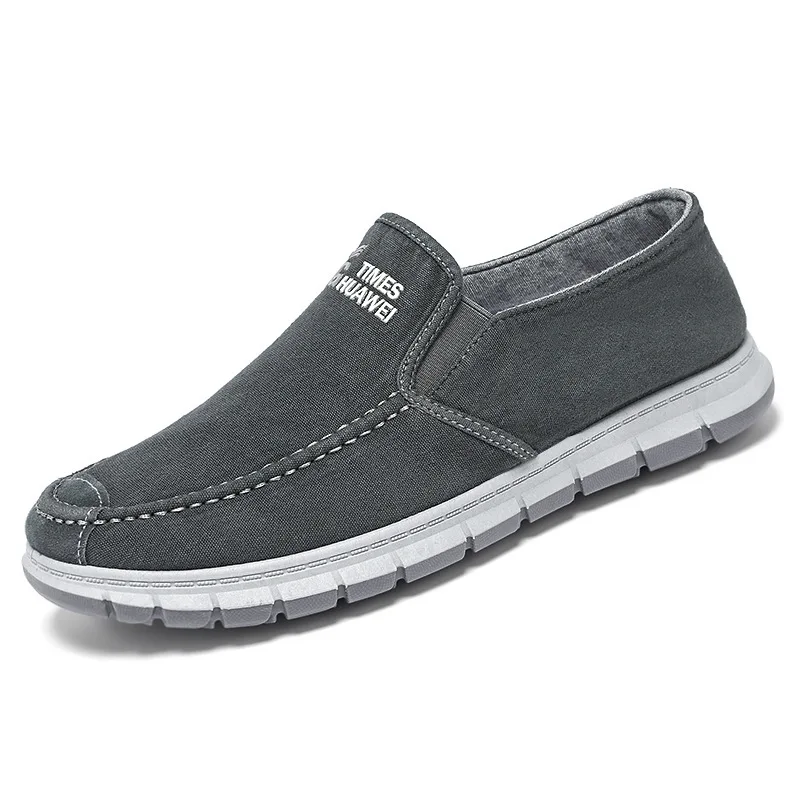 Men Shoes Spring Men Canvas Shoes Flat Casual Shoes Lace Up Comfortable Breathable Shoes Man Flats Size 39-44 Sneakers Men 5