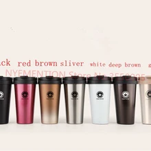 JustWare кружка для кофе с вакуумной изоляцией для путешествий из нержавеющей стали стакан без пота чашка для чая термос колба бутылка для воды 500 мл 17 унций