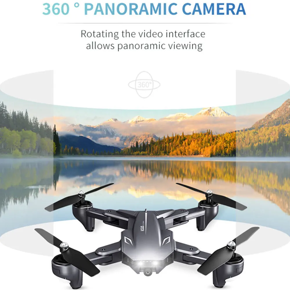 Visuo XS816 RC Квадрокоптер WiFi fpv 720P двойная камера оптический поток полета 20 минут Квадрокоптер складной селфи Дрон RTF VS SG106 E58
