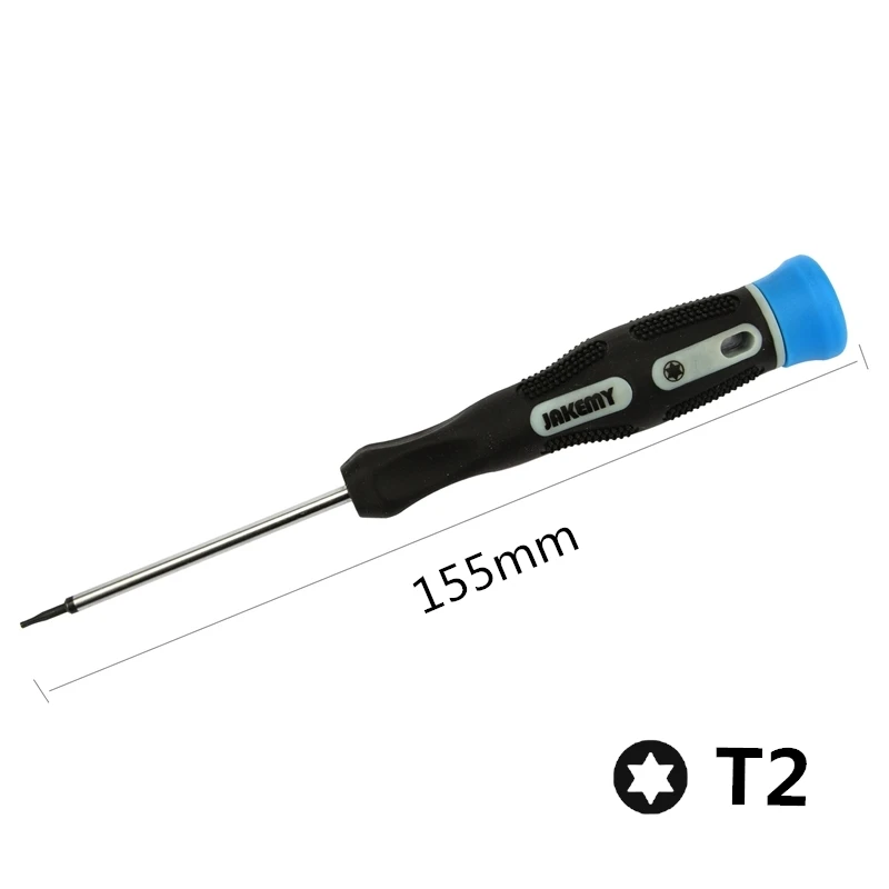 T2 Mini Precision-torx-Магнитная отвертка вращающийся-верхний сплав-сталь прецизионные ручные инструменты телефон планшет-ремонт - Цвет: T2