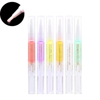

6pcs Fruity Flavors Nail Nutrition Oil Pens Cuticle Oil Nail Revitalizer Daily Care Nail Polish