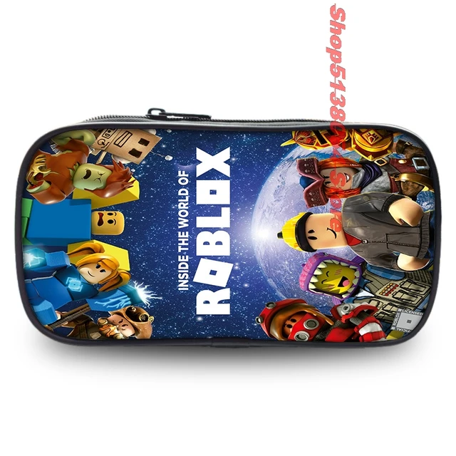 bag Boys Large Capacity Oxford Multifunctional Pencil Bag Children Student School Storage Pouch Durable Pencil Case C