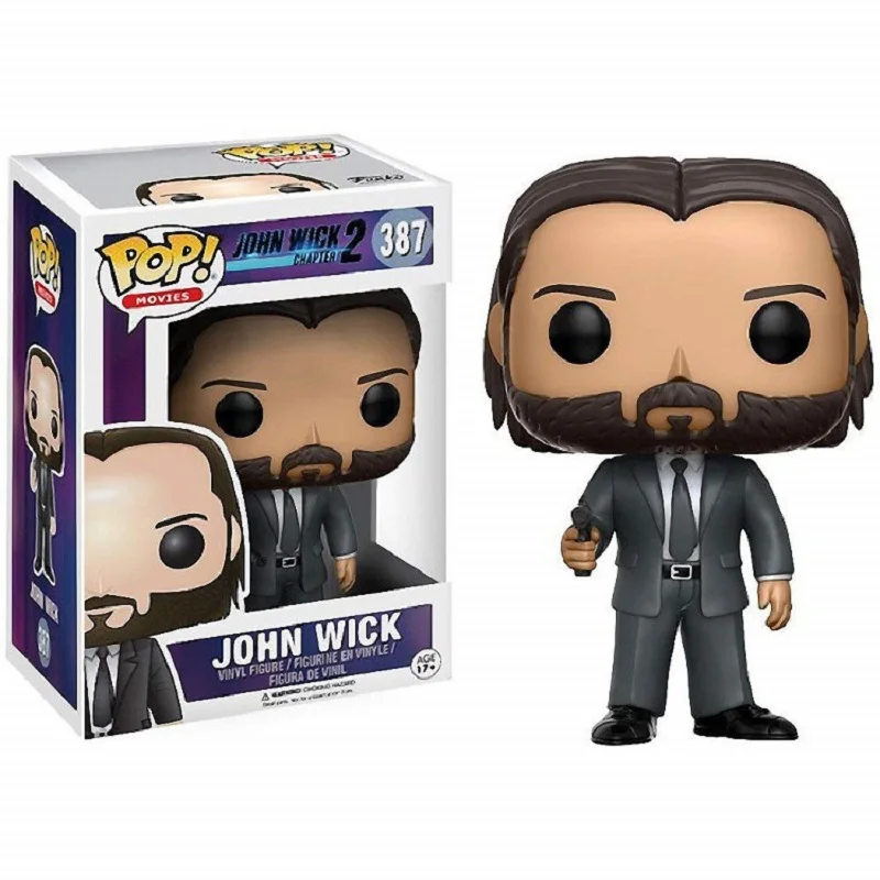 JOHN WICK 387 # виниловая кукла экшн и игрушка фигурки коллекционные модели игрушки для