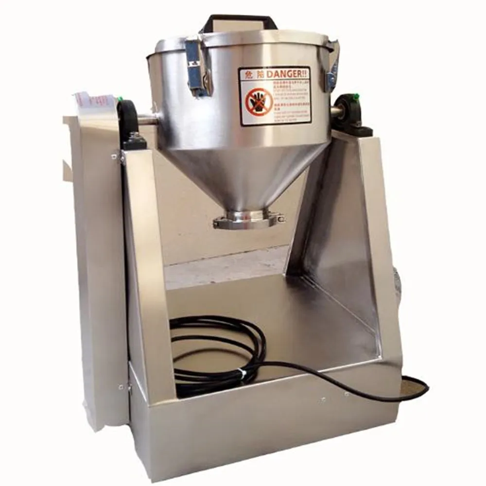 Rotary Cone Chemical Dry Powder Mixing Machine Blender Mixer Powder Chemical Additive Food Maize Mixer