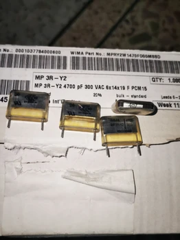 

30pcs MPRY2W1470FD00M88D WIMA MP3R Y2 Y2-4700 pf 300V/472VAC film capacitor free shipping