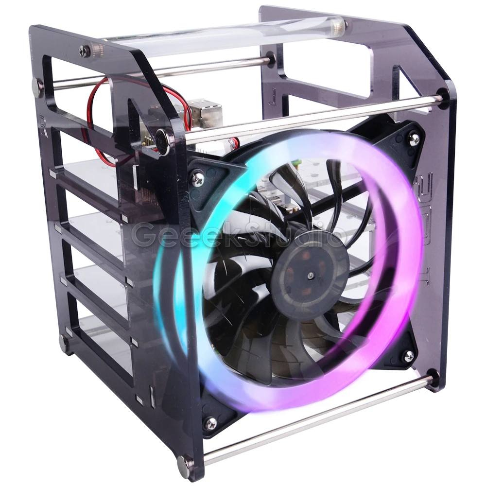 rgb luz para raspberry pi 4 b 3 b + 3 b jetson nano
