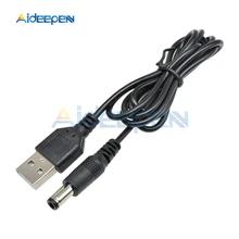 USB 2.0 to DC 5.5mm x 2.1mm 5.5X2.1 80CM USB to Power Connector Adapter Cable Converter