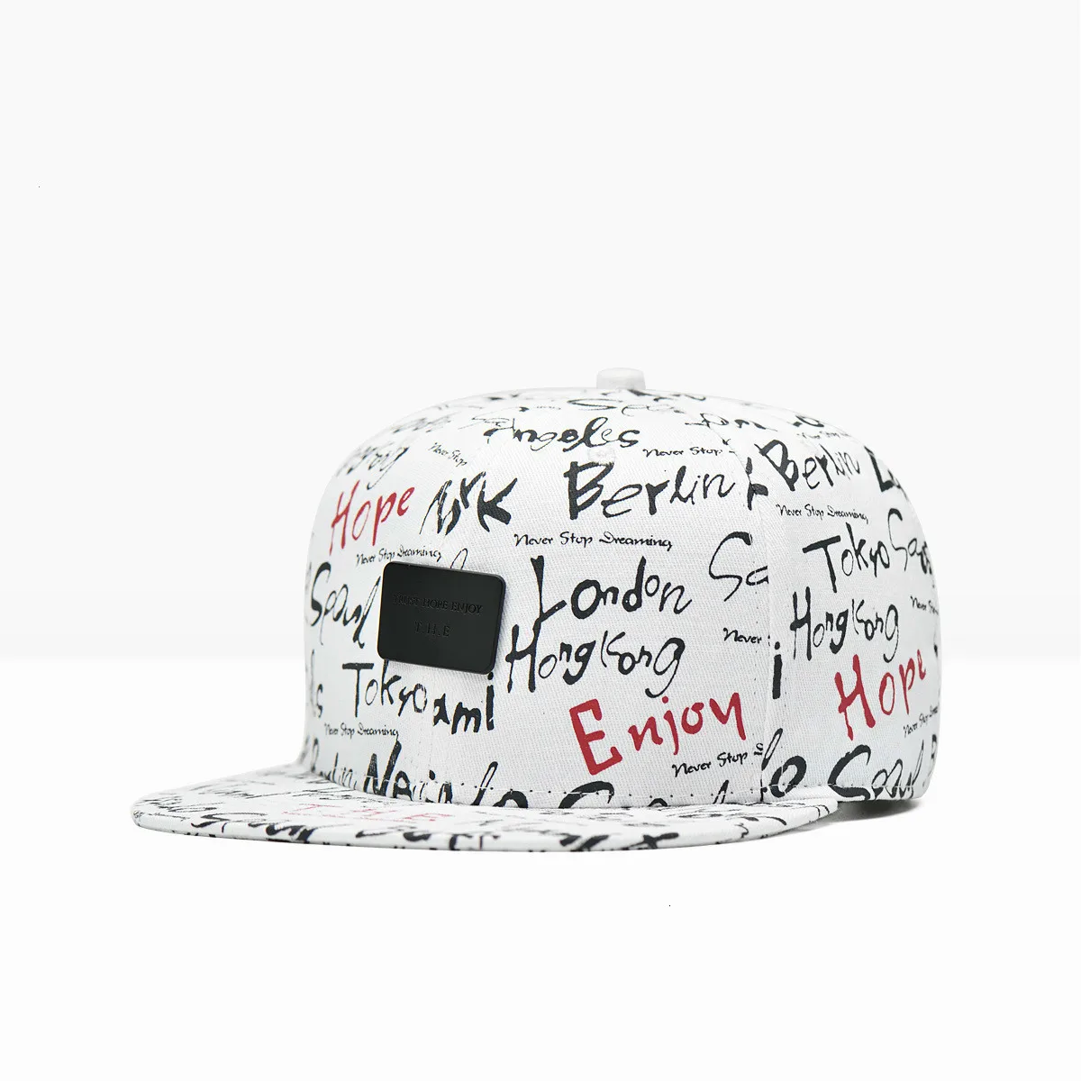 Snapback кепки для мужчин плоские полями прямой обвязки шляпа для женщин бейсболки оснастки обратно хип хоп кепка кость Masculino - Цвет: white