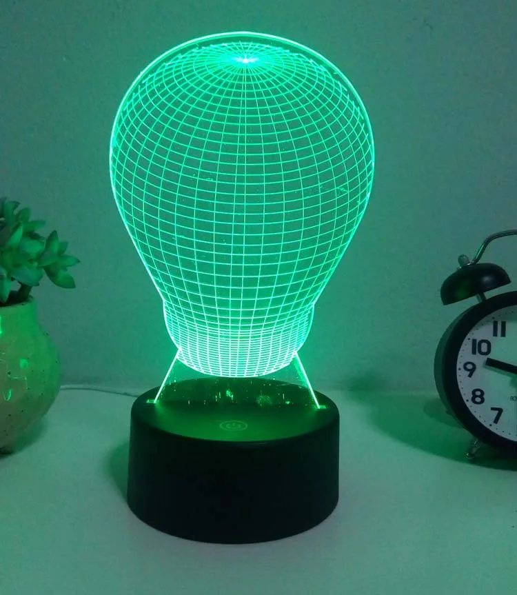 

Cross Border AliExpress to Fight a Lot of Taobao Supply of Goods Acrylic Colorful Touch Remote Control Gift LED Night Light