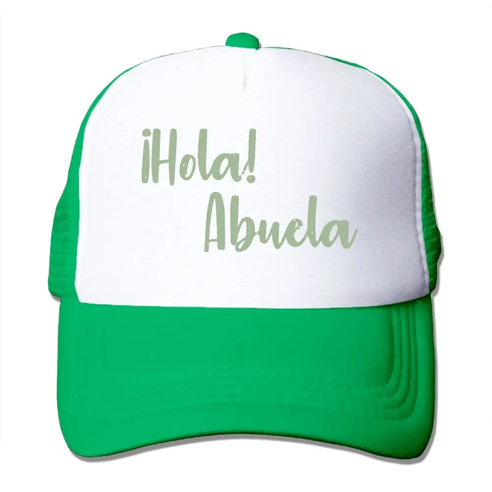 Взрослая унисекс Hola Abuela Trucker бейсбольная бейсболка с сеточкой и регулируемым ремешком шляпа