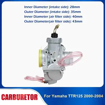 

Motorcycle Carburetor Carb For YAMAHA TTR125 TTR 125 VM24 2000-2004 2001 2002 03