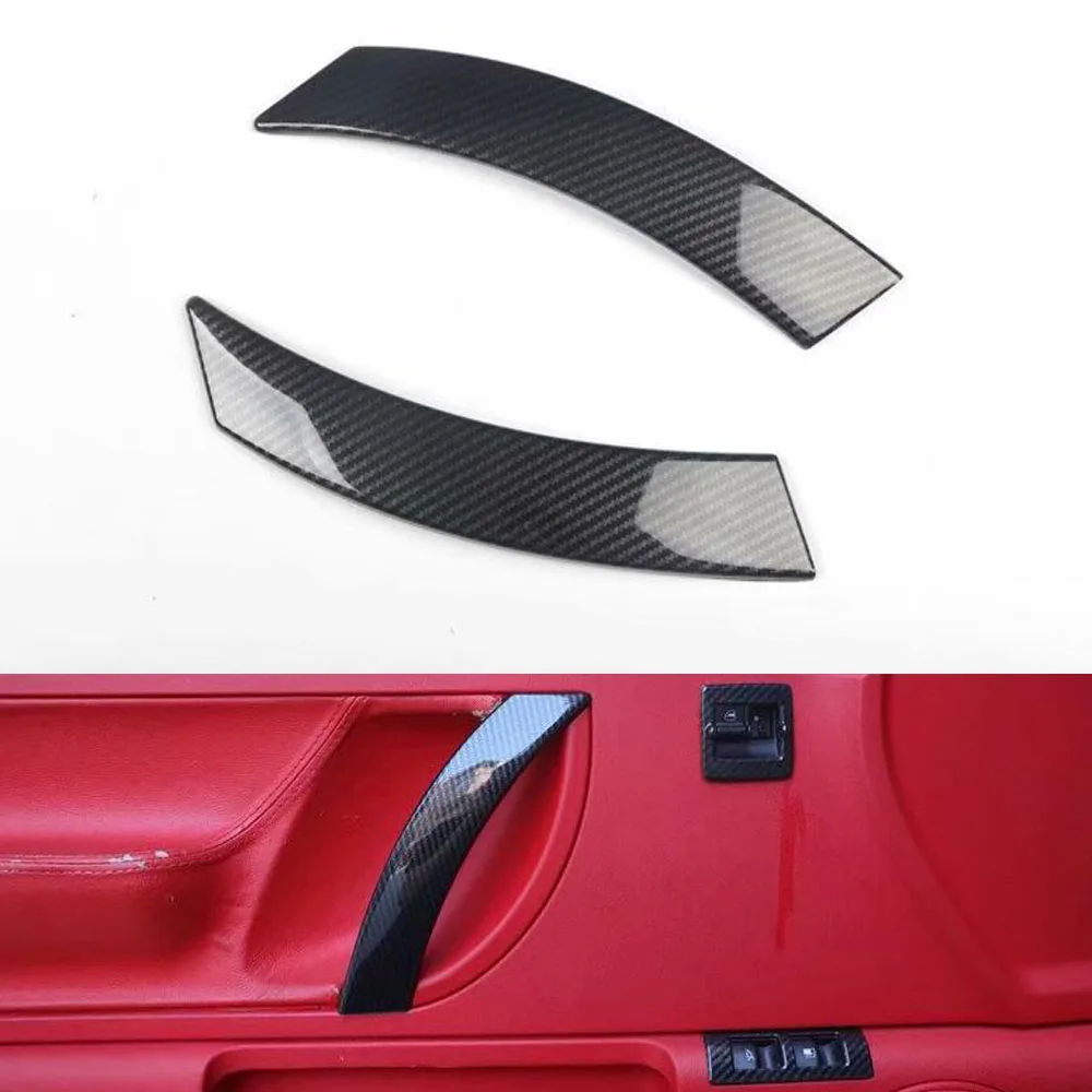 

For Volkswagen Beetle 2003-2010 Car Door Interior Handle Grab Decoration Strips Trim ABS Auto Styling Molding