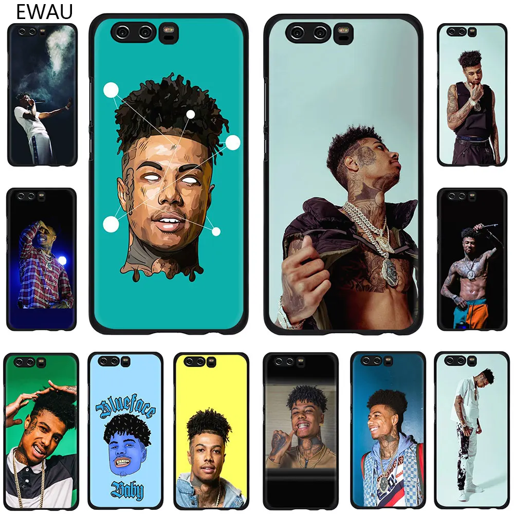 Мягкий чехол для телефона EWAU Blueface Rapper Huawei Honor view 20 9X 6A 7A 7C 7X 8C 8X Pro 8 9 10 Lite | Мобильные