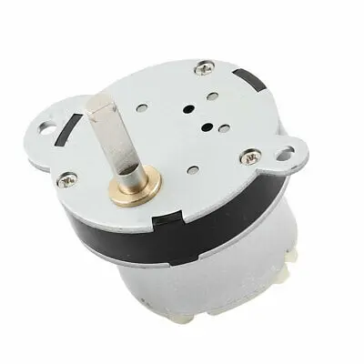 

Electrical Machine 12V 3-5RPM 2 Pin Connector DC Reduce Geared Motor