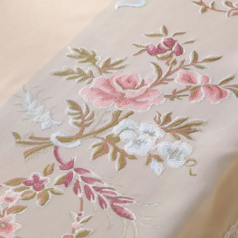 1/4/6 Pcs Tablecloth Set 10 Patterns Lace European Dining Chair Cushion Chair Back Cover Table Cloth Cover Non Slip Seat Mat - Image 6