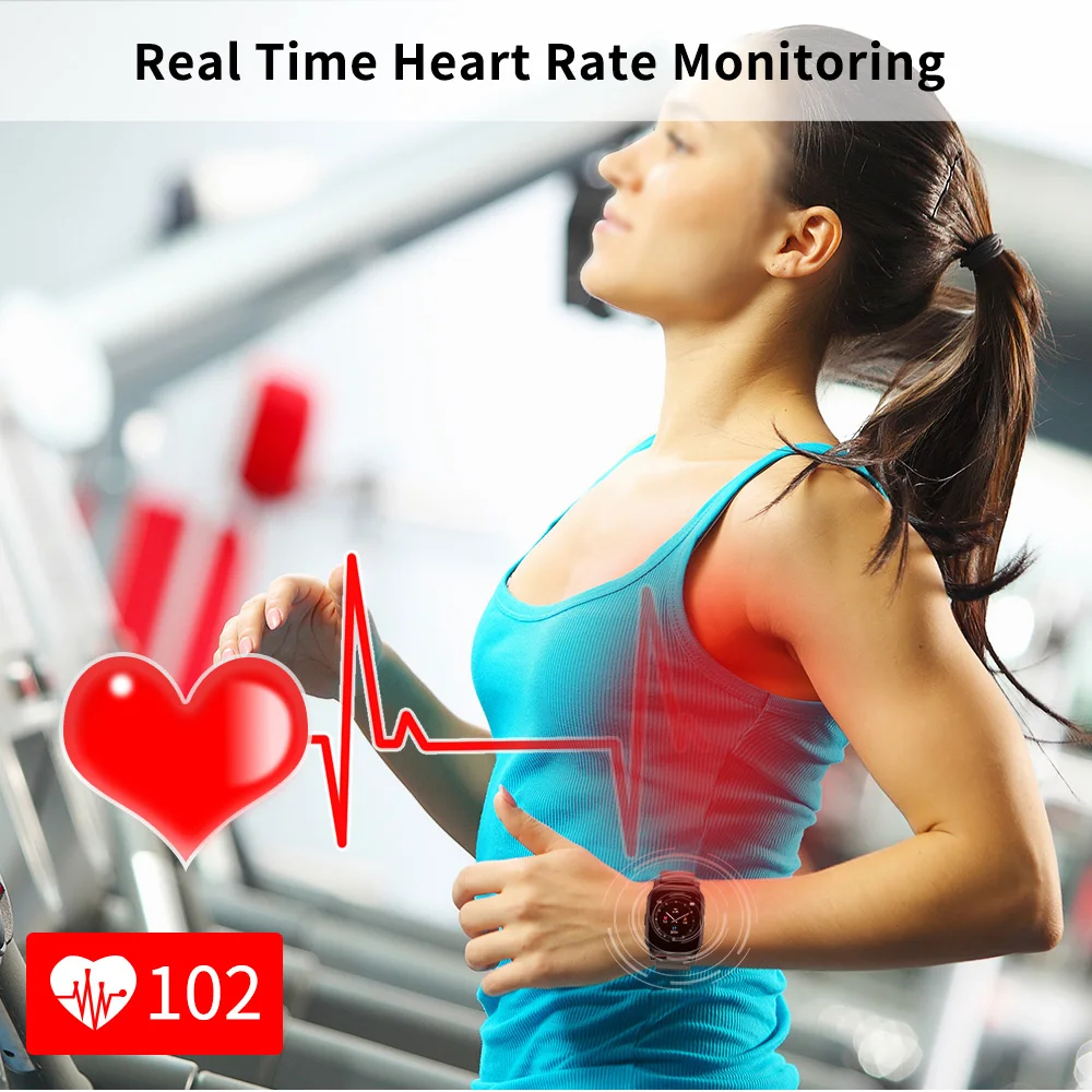 SENBONO TS01 Смарт часы полный экран сенсорный браслет IP67 Водонепроницаемый для мужчин женщин спортивные часы монитор сердечного ритма во время сна Smartwatch