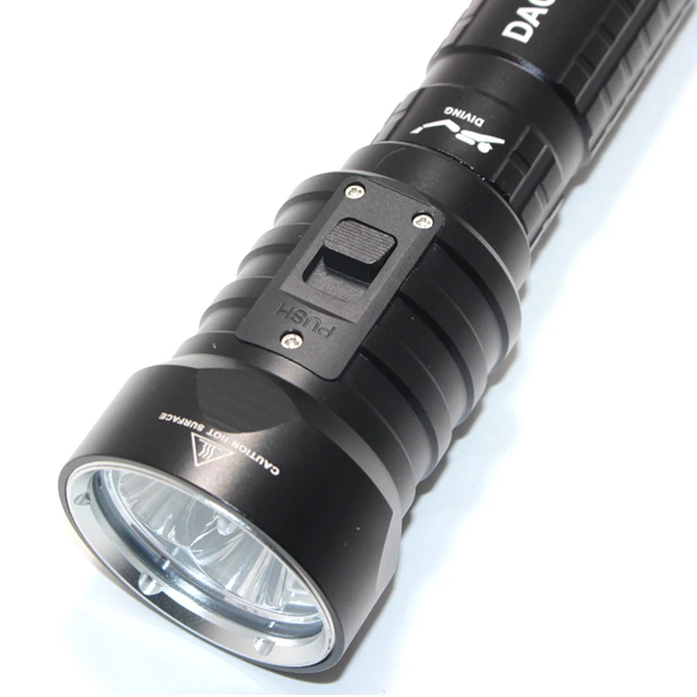  DX4S (upgraded from DX4) XM-L U2 3200LM LED Diving Flashlight Torch Brightness Waterproof 100m Whit - 32657215104