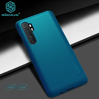 

For Xiaomi Note 10 Lite Case Nillkin Super Frosted Shield Hard Matte Cover with Salient Dot Design for Mi Note 10 Lite Case