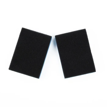 

Wax Blue+Black Cleaning Tool Car Sponge Pad Replacement Applicator Ceramic Coating 7.5*5*1.5cm Durable Accessories