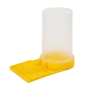

Bees Beekeeping Feeder Plastic Beekeeper Waterer Bowl Detachable Dinker Supplies Light Weight Environmental Protection