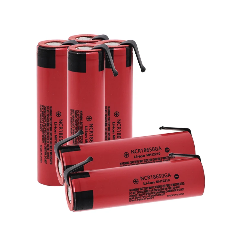 18650 GA 3,7 v 3500mah 18650 литиевая аккумуляторная батарея сварочные никелевые листовые батареи для Panasonic
