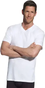 

2020 NEW Mens V-Neck LT-3XLT 4-Pack (K115HUTC) O-Neck Cotton Casual