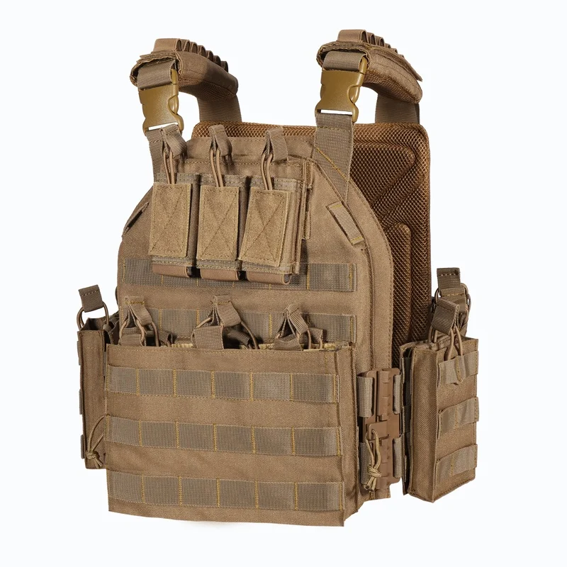 1000D Plate Carrier Bullet Proof Vest Chaleco Tactico Military Airsoft