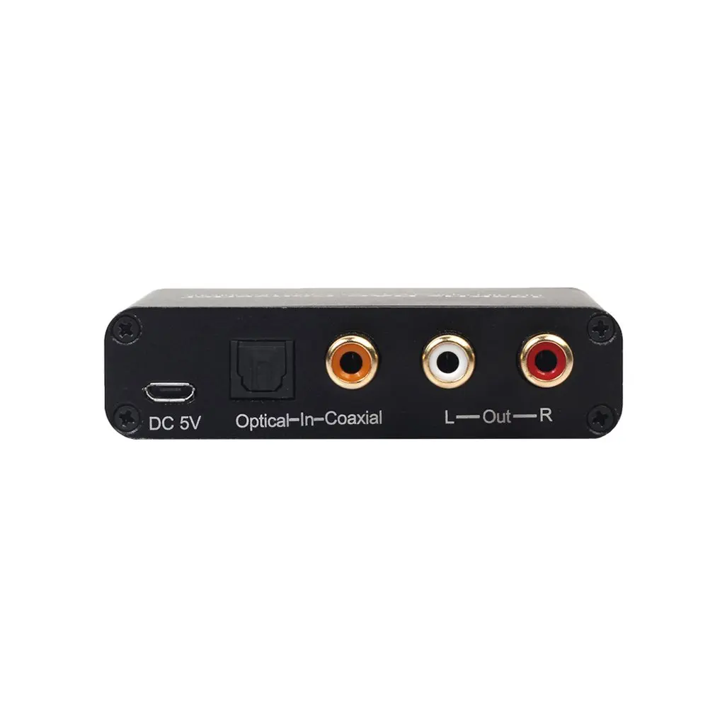 Audio Digital Converter Adapter 5 1CH For DTS AC3 To 2 0CH DAC Optical Coaxial To 5