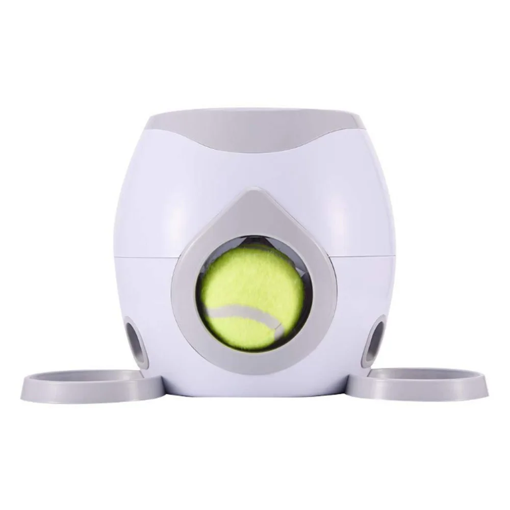 

1pcs Pet Dog Toys Set Interactive Fetch Ball Tennis Launcher Dog Pet Toys Food Reward Machine with Feeding Spoon