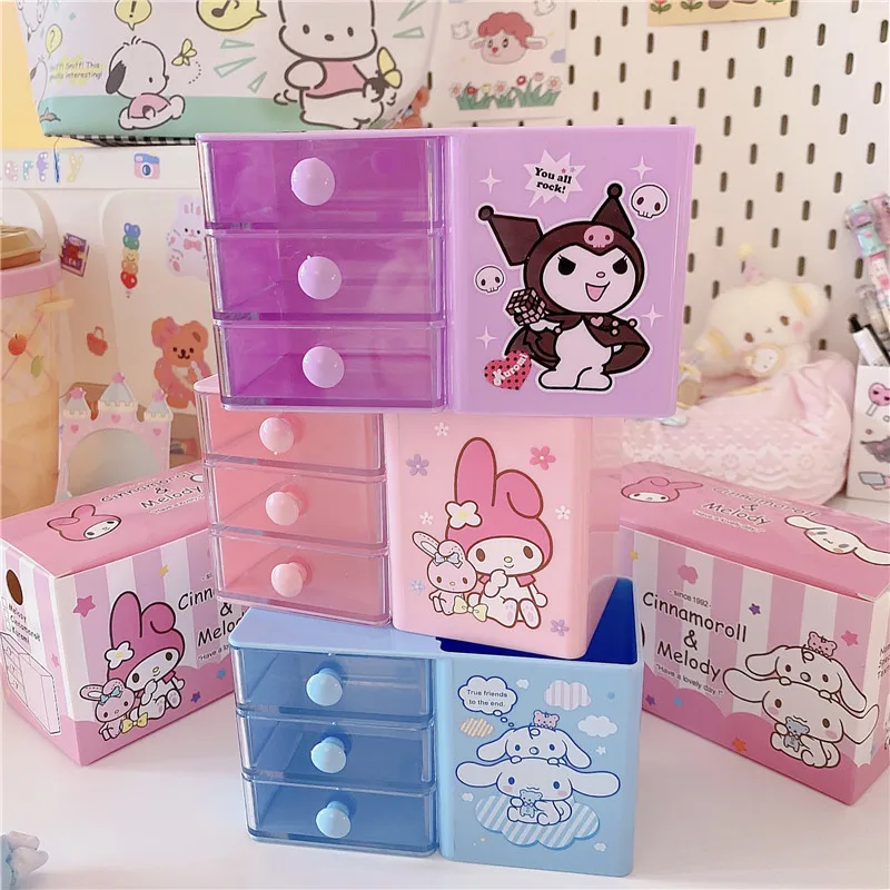 The New Cartoon Desktop Pen Barrel Holds Box Girl Makeup Table Brush Jewelry Finishing Student Bucket | Дом и сад