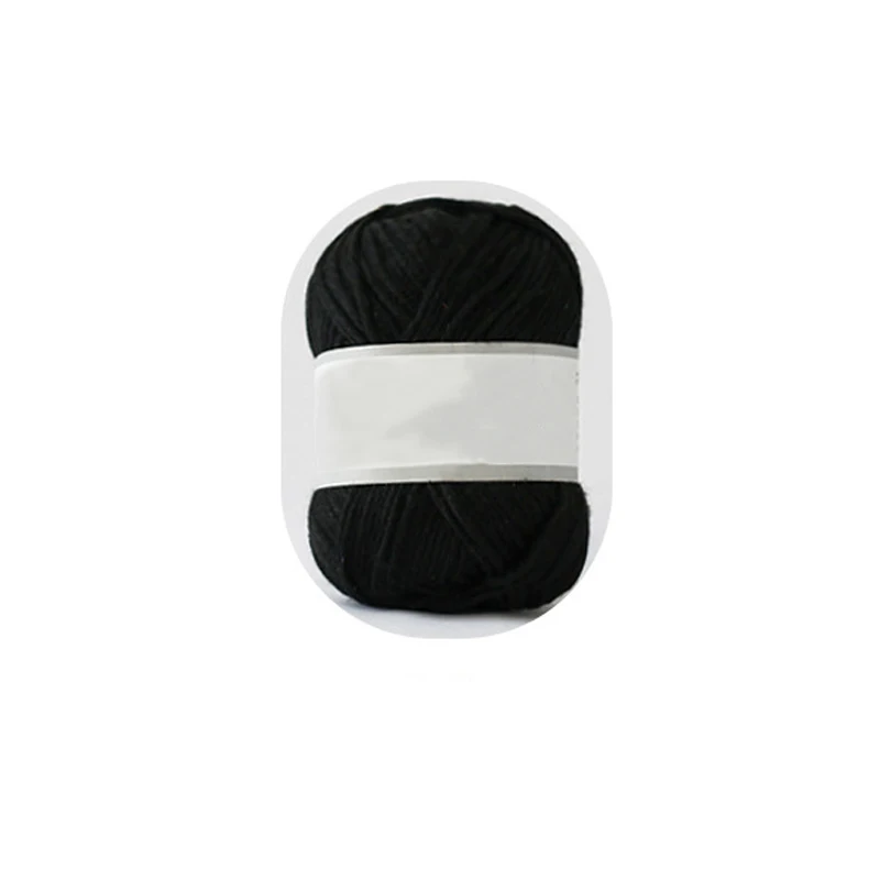 Горячее предложение! Популярные цвета, Бамбуковая вязанная хлопковая пряжа, Детская вязанная шерстяная пряжа - Цвет: 1