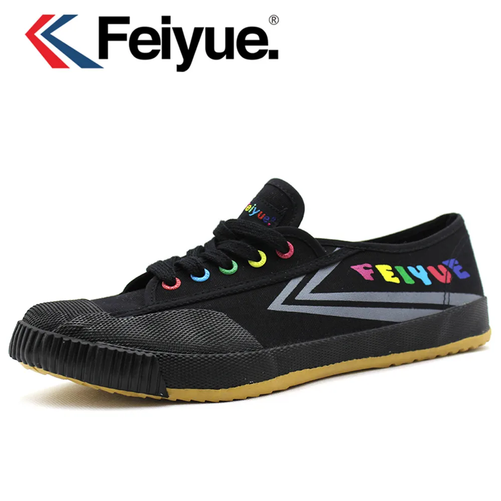 Feiyue/обувь черного цвета; Мужская и женская обувь; Цвет Черный