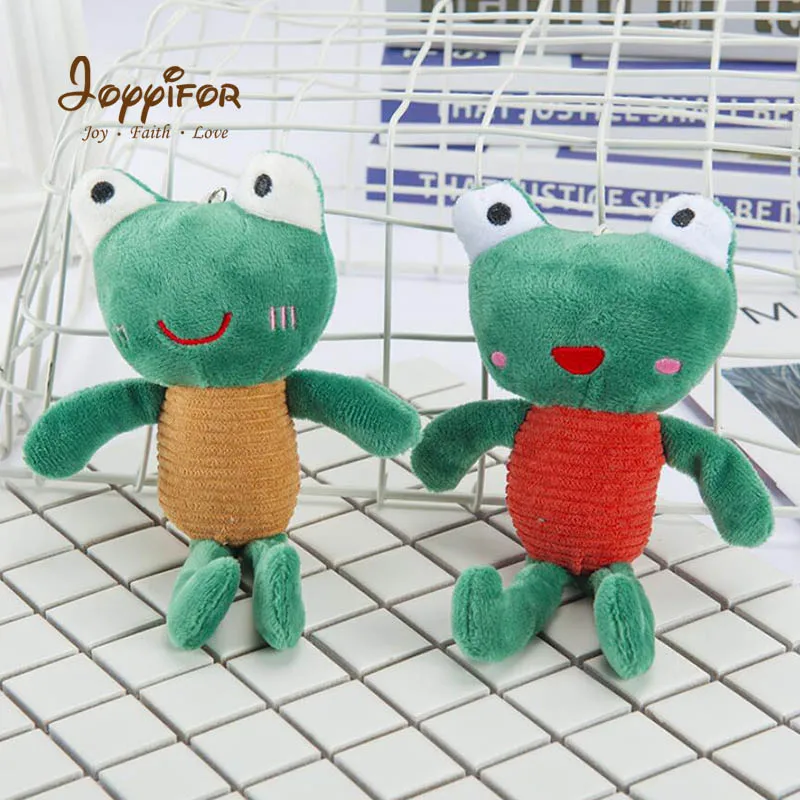 Joyyifor Mini cute animal squint frog personality image long leg corner backpack pendant boy girl creative birthday gift