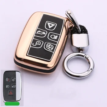 

Zinc alloy Luminous Car Key protect Case For Land Rover RANGE ROVER SPORT Freelander 2 DISCOVERY4 Evoque for Jaguar XE XJ XJL XF