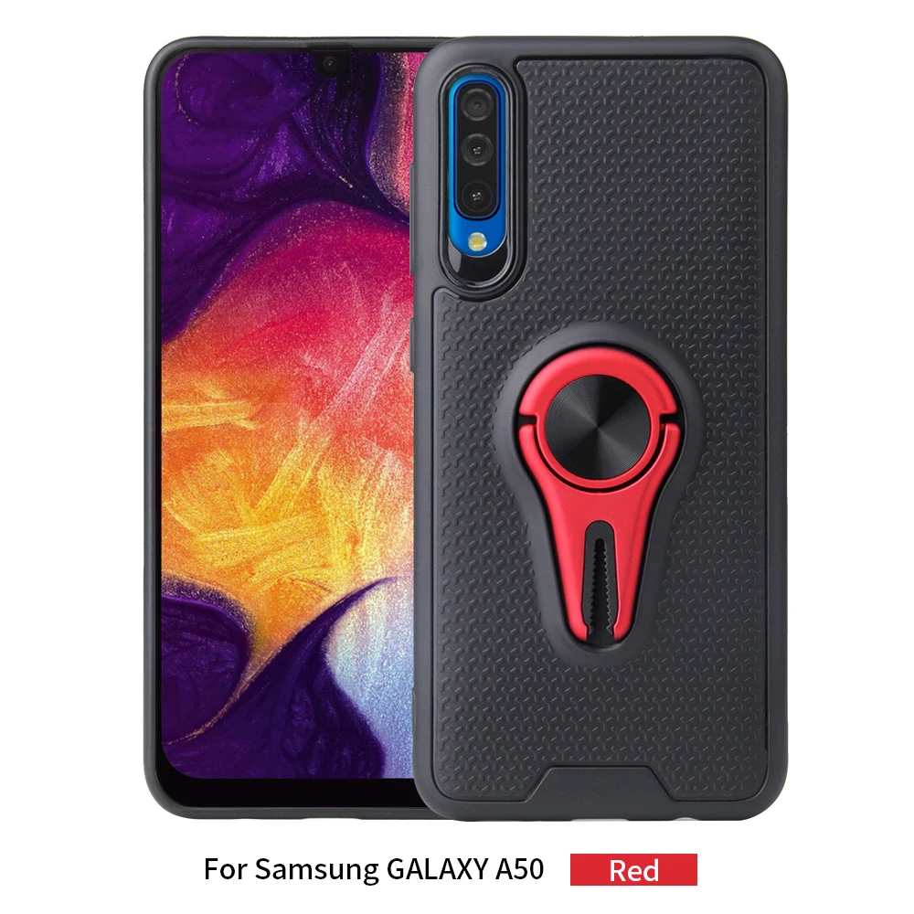 Conelz для samsung Galaxy A50 чехол противоударный защитный чехол с Автомобильный магнитный держатель для колец для samsung A70 A80 A40 A30