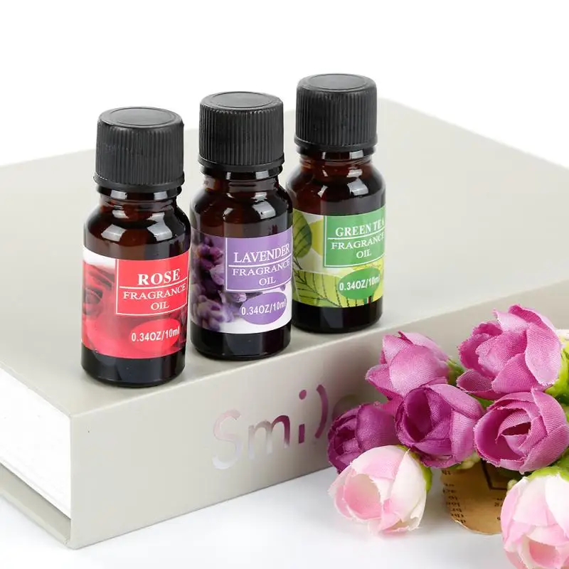 10ml aire fresco gotero de aceite esencial soluble en agua-flores frutas humidificador fragancia aliviar el estrés de aceite esencial TSLM1