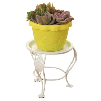 

VICTMAX Simple Style Multi-function Creative Plant Stand Mini Flower Pot Holder for Home Garden Decor - White