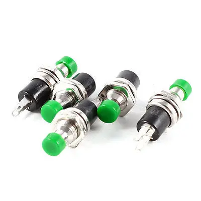 

5 Pcs PBS-105 2Pin Momentary Mini Push Button On-Off Switch 0.5A 125V