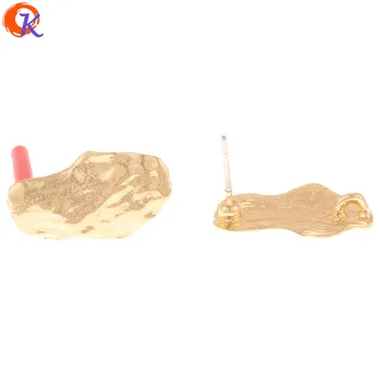 

Cordial Design 100Pcs 11*19MM Jewelry Accessories/Hand Made/DIY/Earrings Stud/Irregular Shape/Jewelry Making/Earring Findings