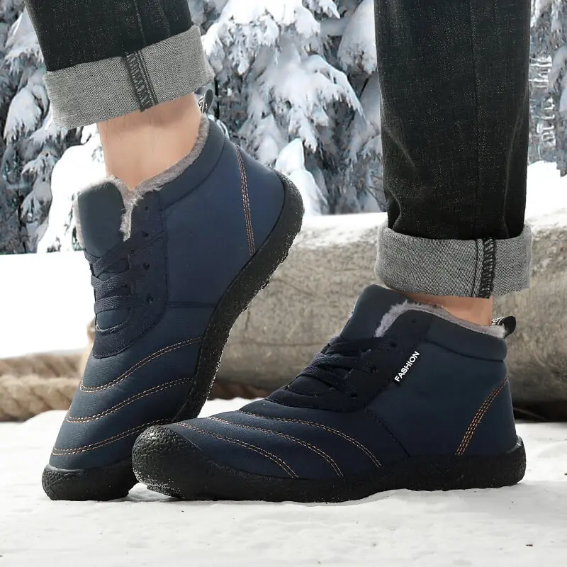 

Plus-sized 45 Snow Boots Men's Winter 46 Large Size 47 Warm plus Velvet Dad Sports Casual Old Man Cotton-padded Shoes 48 Yards