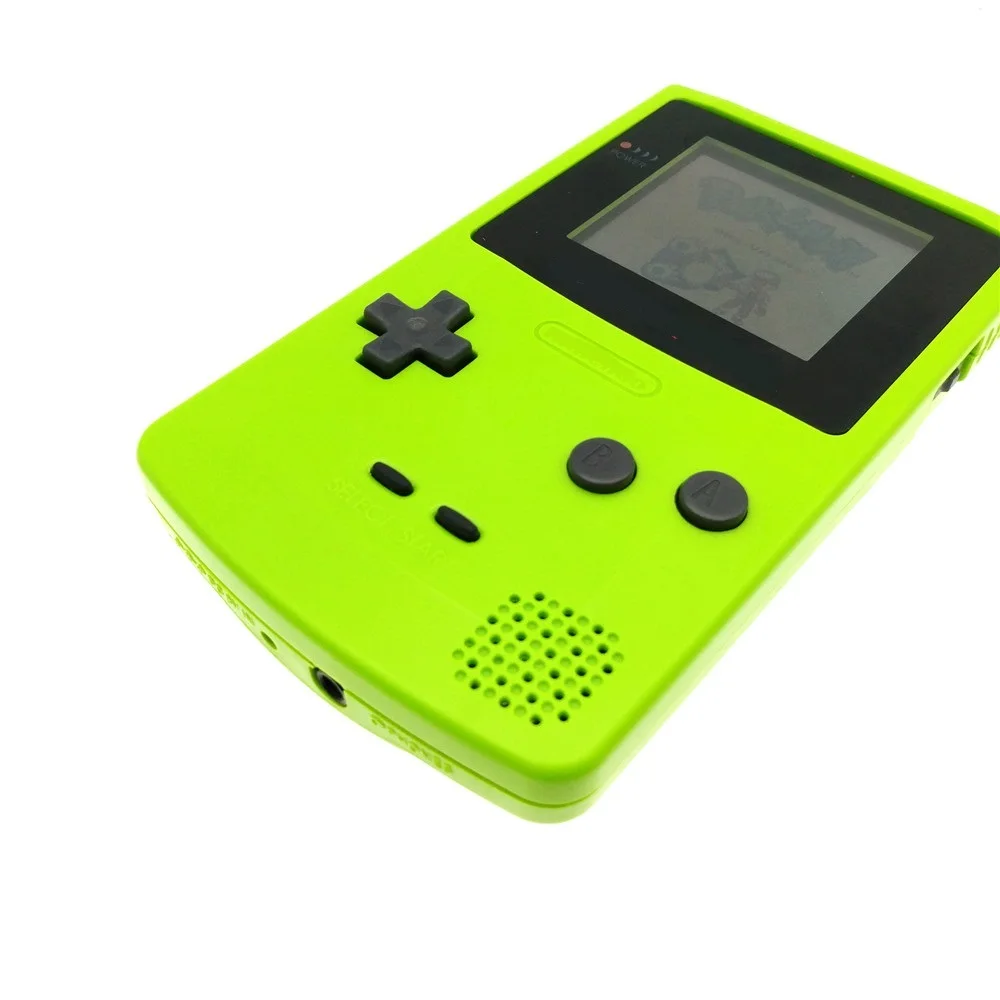 Восстановленный Перезаряжаемый для GameBoy цветная консоль GBC + игровая карта
