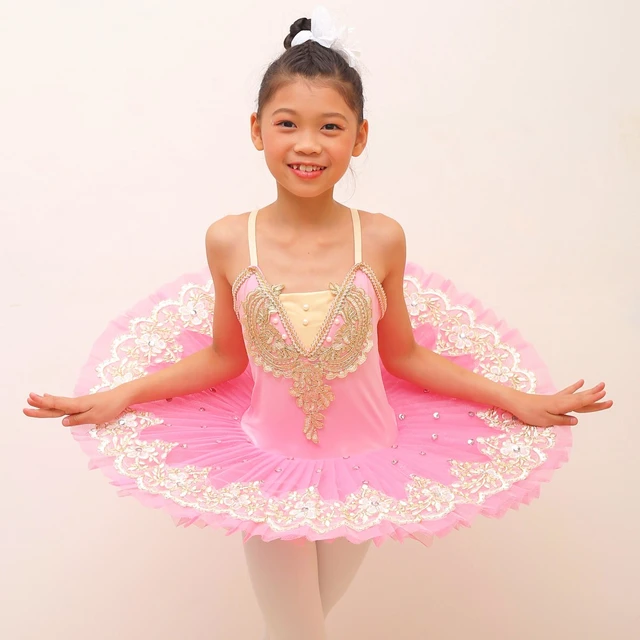 Disfraz De Tutú De Ballet Profesional Para Niñas, Vestido De Bailarina,  Ropa De Baile Para Niñas - Ballet - AliExpress