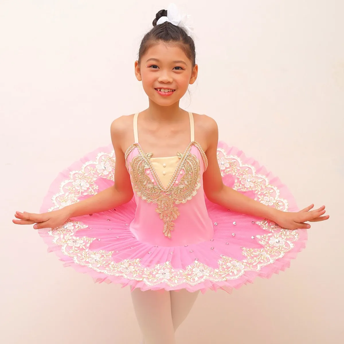 Vestido de Ballet profesional para niña bailarina, faldas con tutú, de danza del vientre, tutú de princesa niños, Ropa de baile para tortitas - AliExpress Novedad y uso especial